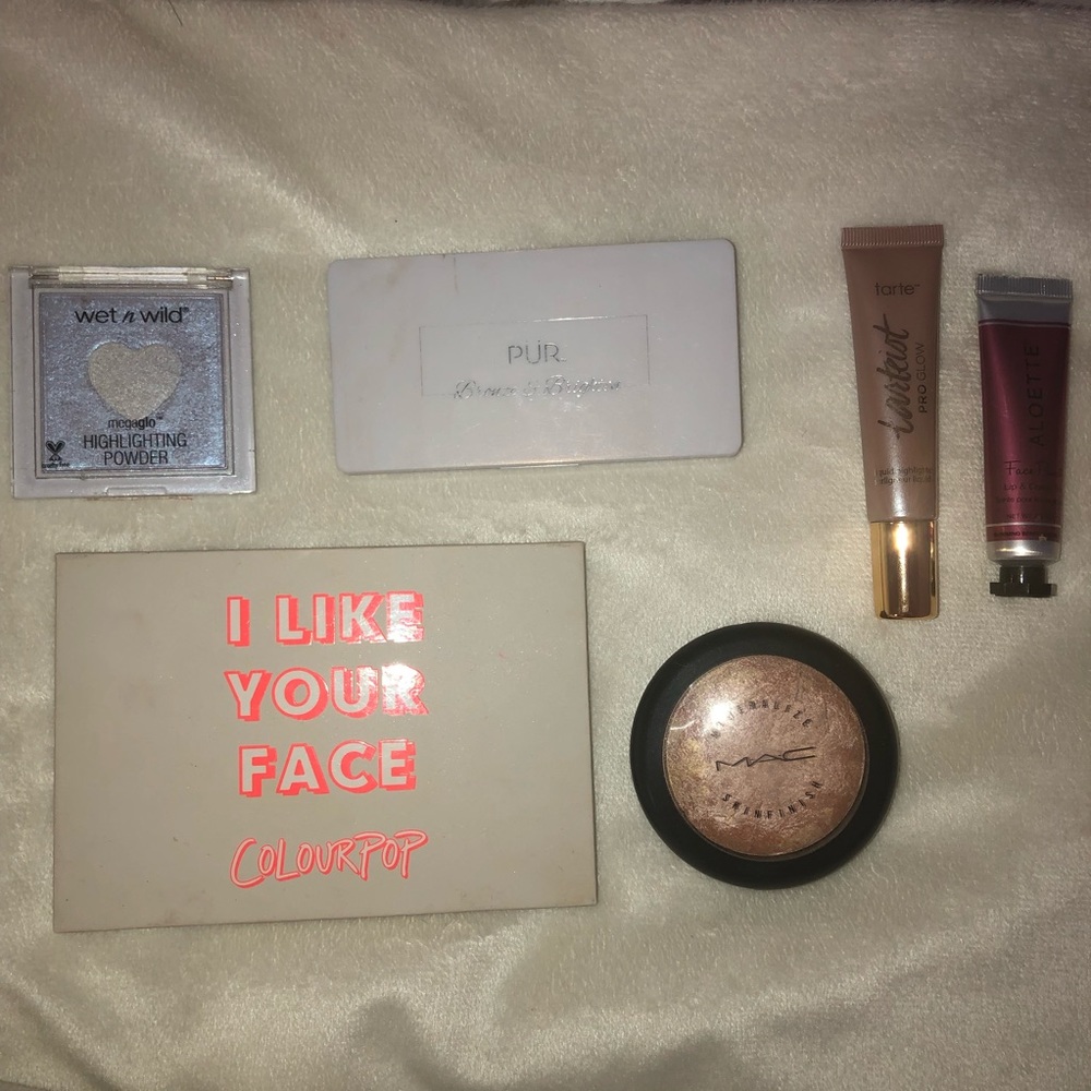 Highlight bundle; Colourpop, tarte, pür, ect ✨